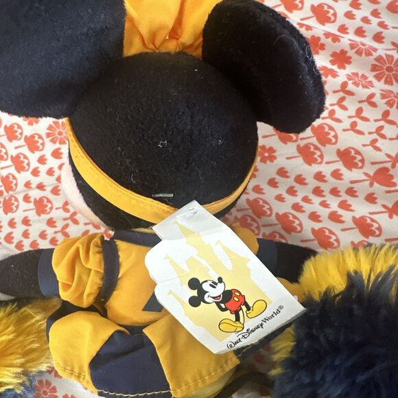 2 Vintage Disney Minnie Mouse Cheerleader Plush Walt Disney World Stuffed - Picture 5 of 16
